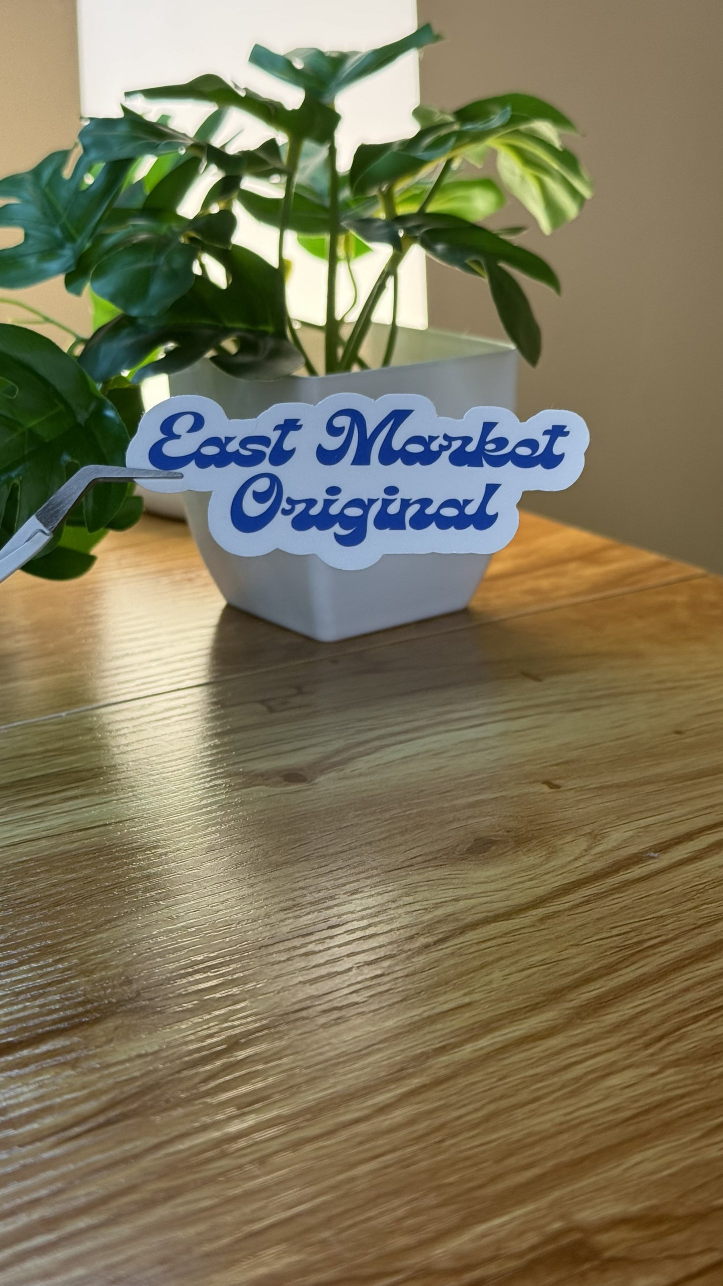 East Market Original | Laminated Matte Sticker