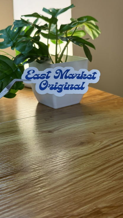 East Market Original | Laminated Matte Sticker