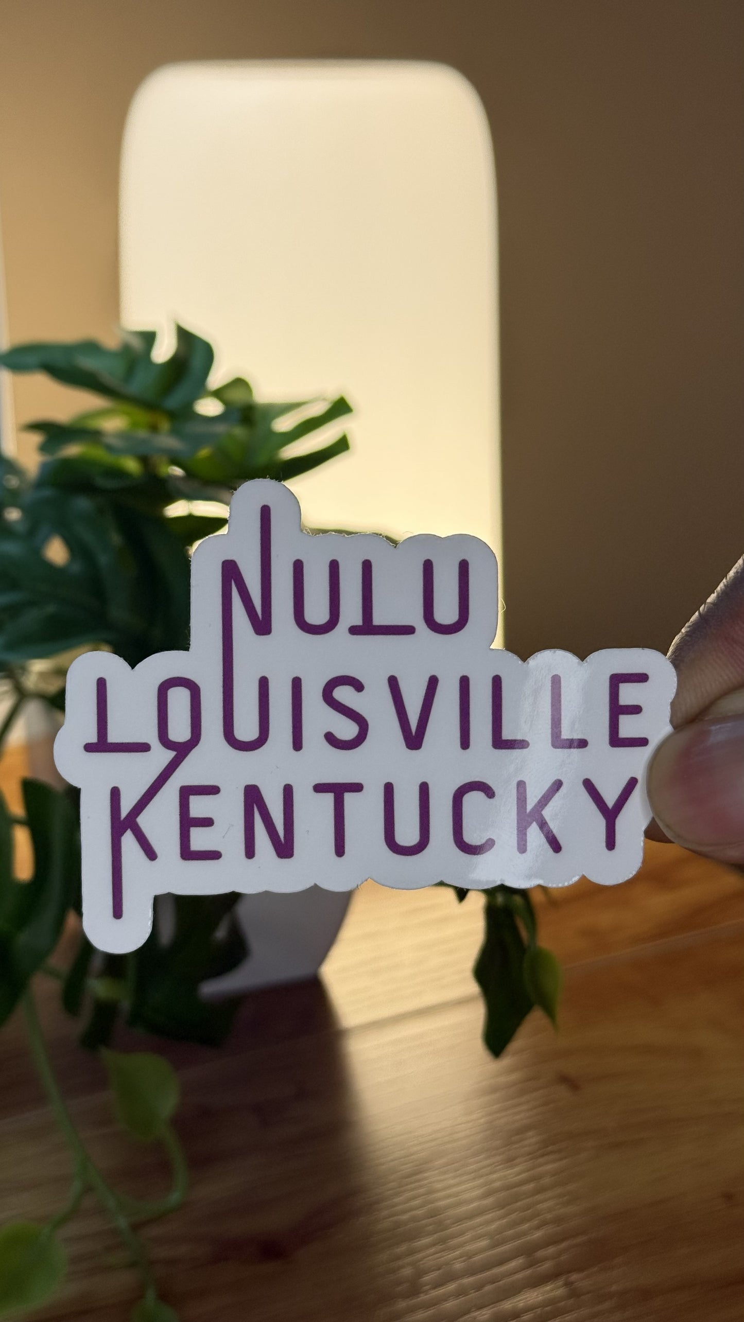 NuLu Louisville Kentucky | Laminated Matte Sticker