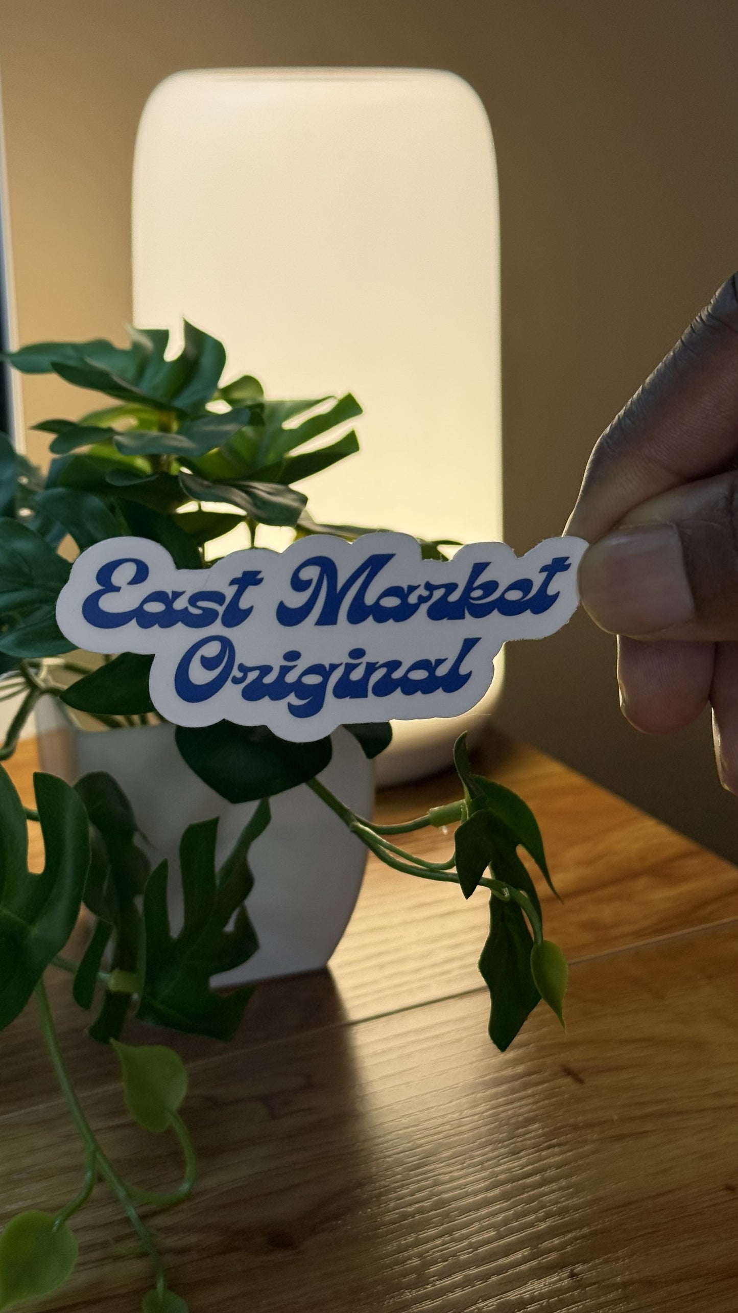 East Market Original | Laminated Matte Sticker
