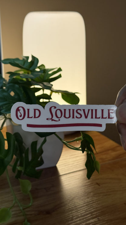 Old Louisville | Laminated Matte Sticker